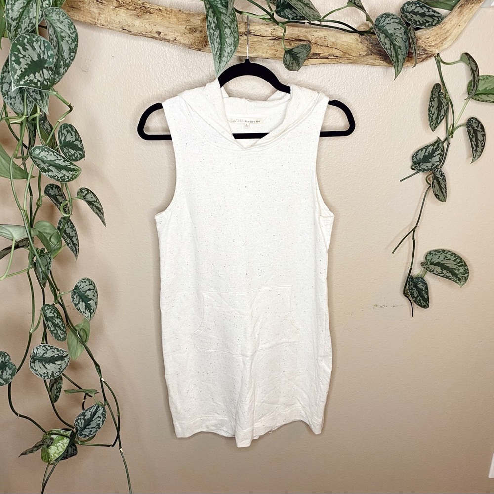 NWOT Rachel Roy Sleeveless Sweater Hoodie Dress